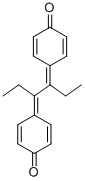 CAS 登录号:5664-37-9, 4,4'-(二乙基乙二基)二-2,5-环己二烯-1-酮