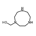 CAS 登录号：566913-24-4， 1,4,7-三氮杂环壬烷-1-基甲醇