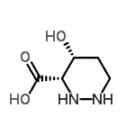 CAS 登录号：566917-34-8， (3S,4R)-4-羟基己氢-3-哒嗪羧酸
