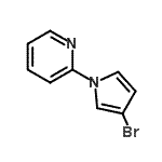 CAS 登录号：566931-82-6， 2-(3-溴-1H-吡咯-1-基)吡啶
