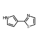 CAS 登录号：566931-93-9， 2-(1H-吡咯-3-基)-1,3-噻唑