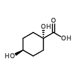 CAS 登录号：566934-91-6， 反式-1,4-二羟基环己烷羧酸