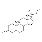 CAS 登录号：567-01-1， 3,21-二羟基孕甾n-20-酮