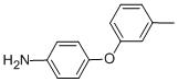 CAS 登录号：56705-84-1， 4-(3-甲基苯氧基)苯胺