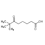 CAS 登录号：56721-58-5， 7,7-二甲基-6-氧代辛酸
