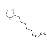 CAS 登录号：56741-63-0， 2-[(6Z)-6-辛烯-1-基]-1,3-二氧戊环