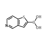 CAS 登录号：568582-98-9， 噻吩并[3,2-c]吡啶-2-基硼酸