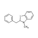 CAS 登录号：56864-80-3， 2-苄基-3-甲基-2,3-二氢-1,3-苯并噻唑