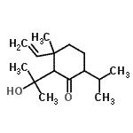 CAS 登录号：56881-80-2， 2-(2-羟基-2-丙基)-6-异丙基-3-甲基-3-乙烯基环己烷酮