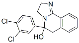 CAS 登录号：56882-49-6， 5-(3,4-二氯苯基)-2,3,5,6-四氢咪唑并[2,1-a]异喹啉-5-醇