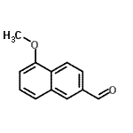 CAS 登录号：56894-94-1， 5-甲氧基-2-萘甲醛