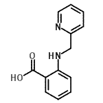CAS 登录号：5691-02-1， 2-[(2-吡啶基甲基)氨基]苯甲酸
