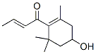 CAS#: 56915-02-7, 1-(4-Hydroxy-2,6,6-Trimethyl-1-Cyclohexen-1-Yl)-2-Buten-1-One