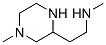 CAS#: 56925-80-5, N,4-Dimethyl-2-Piperazineethanamine