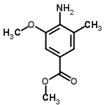 CAS#: 569344-34-9, Methyl 4-Amino-3-Methoxy-5-Methylbenzoate