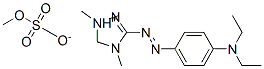 CAS 登录号：56935-85-4， 3-[[4-(二乙基氨基)苯基]偶氮]-1,4-二甲基-1H-1,2,4-三唑鎓硫酸甲酯盐