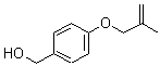 CAS 登录号：569361-03-1， {4-[(2-甲基-2-丙烯-1-基)氧基]苯基}甲醇