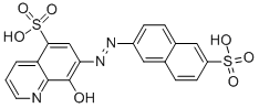 CAS#: 56990-57-9, 8-Hydroxy-7-(6-Sulfo-2-Naphthylazo)-5-Quinolinesulfonic Acid