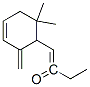 CAS 登录号：57020-37-8， 1-(6,6-二甲基-2-亚甲基-3-环己烯-1-基)-1-丁烯-2-酮