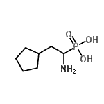 CAS 登录号：570375-48-3， (1-氨基-2-环戊基乙基)膦酸