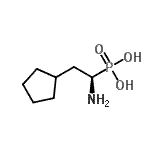 CAS 登录号：570375-49-4， [(1R)-1-氨基-2-环戊基乙基]膦酸