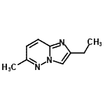 CAS 登录号：570416-57-8， 2-乙基-6-甲基咪唑并[1,2-b]哒嗪