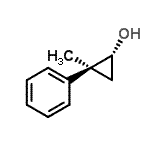 CAS 登录号：570431-71-9， (1R,2S)-2-甲基-2-苯基环丙烷醇