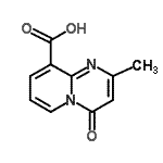 CAS 登录号：57073-56-0， 2-甲基-4-氧代-4H-吡啶并[1,2-a]嘧啶-9-羧酸