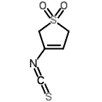CAS 登录号：571155-23-2， 3-异硫氰酸基-2,5-二氢噻吩1,1-二氧化物