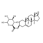 CAS 登录号：5716-14-3， (3beta)-17-氧代雄甾-5-烯-3-基D-葡萄糖醛酸酯