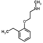 CAS 登录号：57162-89-7， 2-(2-乙基苯氧基)-N-甲基乙胺