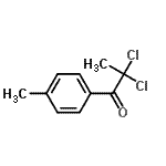 CAS 登录号：57169-52-5， 2,2-二氯-1-(4-甲基苯基)-1-丙酮