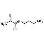 CAS 登录号：57182-30-6， (1Z)-N-丁基-2-氧代亚氨代丙酰氯