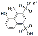 CAS 登录号：57248-90-5， 4-氨基-5-羟基萘-1,3-二磺酸氢钾