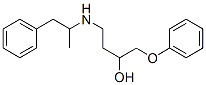 CAS 登录号：57281-43-3， 1-苯氧基-4-[(2-苯基-1-甲基乙基)氨基]-2-丁醇