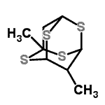 CAS#: 57289-11-9, 1,10-Dimethyl-2,4,6,8-Tetrathiatricyclo[3.3.1.1<Sup>3,7</Sup>]Decane