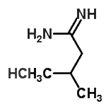 CAS#: 57297-27-5, 3-Methylbutanimidamide Hydrochloride (1:1)