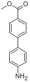 CAS 登录号：5730-76-7， 4'-氨基[1,1'-联苯]-4-羧酸甲酯