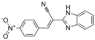 CAS#: 57319-67-2, alpha((4-Nitrophenyl)Methylene)-1H-Benzimidazol-2-Acetonitrile