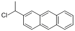 CAS 登录号：57323-33-8， 2-(1-氯乙基)-蒽