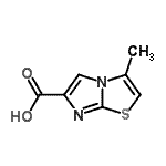 CAS 登录号：57332-95-3， 3-甲基咪唑并[2,1-b][1,3]噻唑-6-羧酸