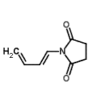 CAS 登录号：573700-49-9， 1-[(1E)-1,3-丁二烯-1-基]-2,5-吡咯烷二酮