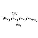 CAS 登录号：57396-75-5， (2E,4E,6E)-3,4-二甲基-2,4,6-辛三烯