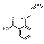 CAS 登录号：57397-97-4， 2-(烯丙基氨基)苯甲酸