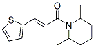 CAS#: 573993-62-1, 2,6-Dimethyl-1-[1-Oxo-3-(2-Thienyl)-2-Propenyl]-Piperidine