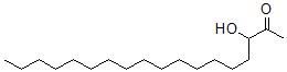 CAS 登录号：57419-49-5， 3-羟基十八烷-2-酮
