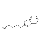 CAS 登录号：57438-13-8， 2-[(1,3-苯并噻唑-2-基甲基)氨基]乙醇
