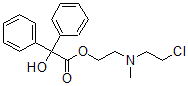 CAS 登录号:5746-42-9, 苯偶酰基胆碱氮芥