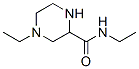 CAS 登录号：57493-35-3， N,4-二乙基-2-哌嗪甲酰胺