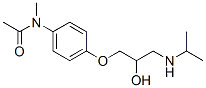 CAS#: 57494-85-6, N-(4-(2-Hydroxy-3-((1-Methylethyl)Amino)Propoxy)Phenyl)-N-Methyl-Acetamide